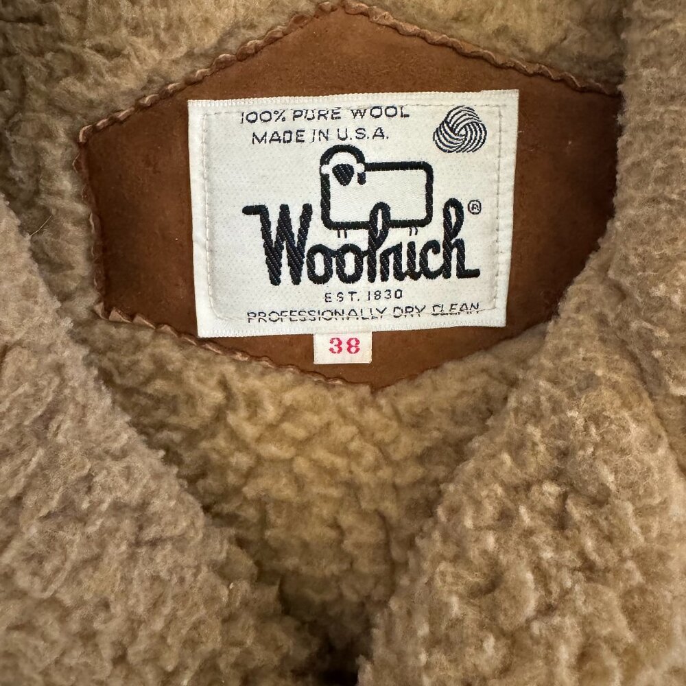 Vintage Woolrich Plaid Sherpa Lined Flannel Jacket - image 3